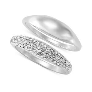 2-Pc. Set Crystal Pavé Ring